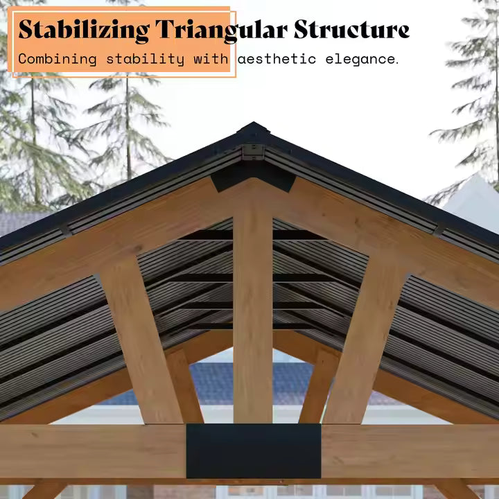 Outdoor Pergola Wood Pergola for Patio Deck Garden Gazebo