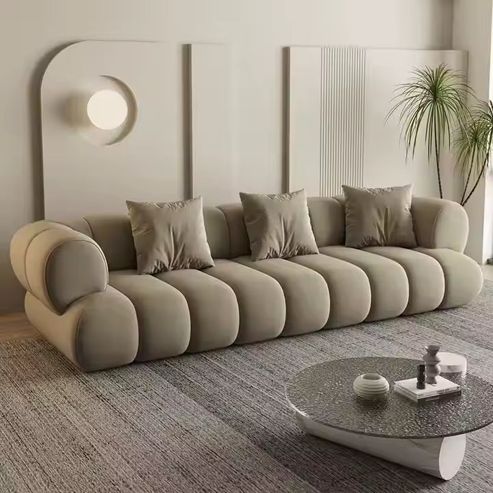 Modern Corner L-shaped Luxury Velvet Sofa Wohnzimmer Living Room Hotel Lobby Lounge Leisure Combination Furniture Home Set