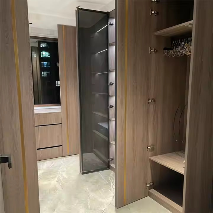 Durable Built-In Wardrobe Exuding High-Fashion Wardrobe Multifunctional Various Spaces Furniture Closet Storage Wardrobe