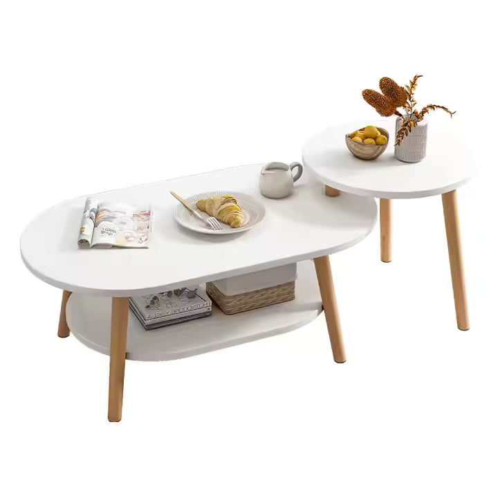 Creative Coffee Table Combination Simple Modern Living Room Round Table Bedroom Home Coffee Table Combination
