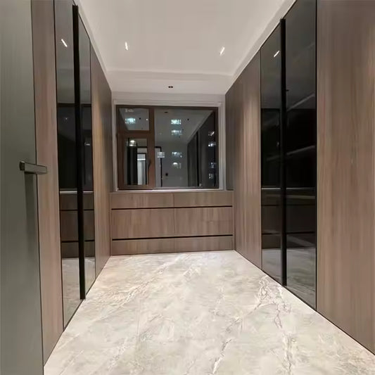 Durable Built-In Wardrobe Exuding High-Fashion Wardrobe Multifunctional Various Spaces Furniture Closet Storage Wardrobe